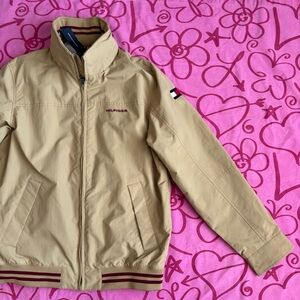 Tommy Hilfiger Men's Lightweight Waterproof Regatta Jacket Medium HiddenHood NWT